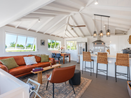 Buy 1 Gulf Pl, Palm Beach, Waiheke| $640 weekly in NZ. 1 body of water Pl, thenar geological formation, Waiheke| $640 time period - place, entree, to the full, position, flat, viewings, that, metropolis, room, two, dual, bedrooms, plus, sp